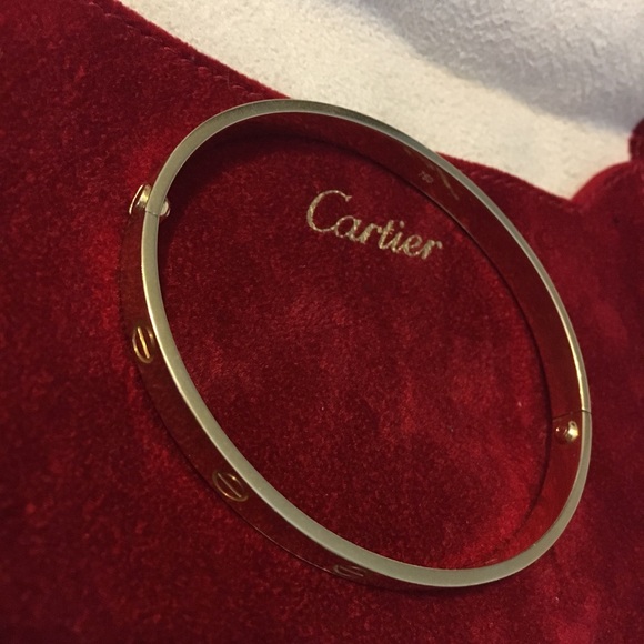 SOLD NO LONGER AVAILABLE! Cartier Love Bracelet - Picture 2 of 8